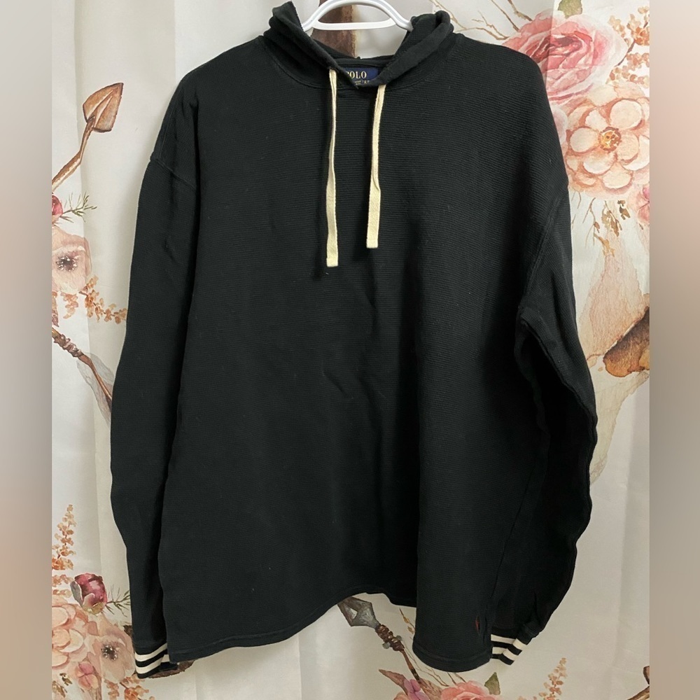 2X polo waffle style hoodie​​​​​​​​